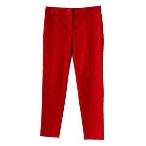 Theory Frayne Spirited Engine Red pants size 4